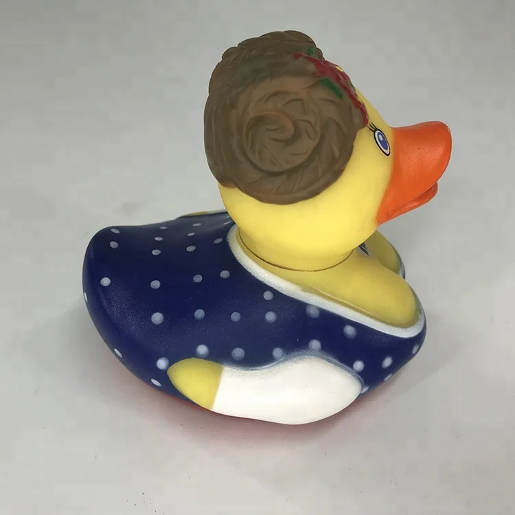 Custom unique floating mini swimming toy yellow rubber duck for sale