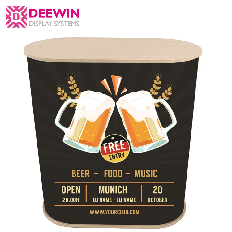 Новый дизайн, деревянный стол, портативный выставочный счетчик