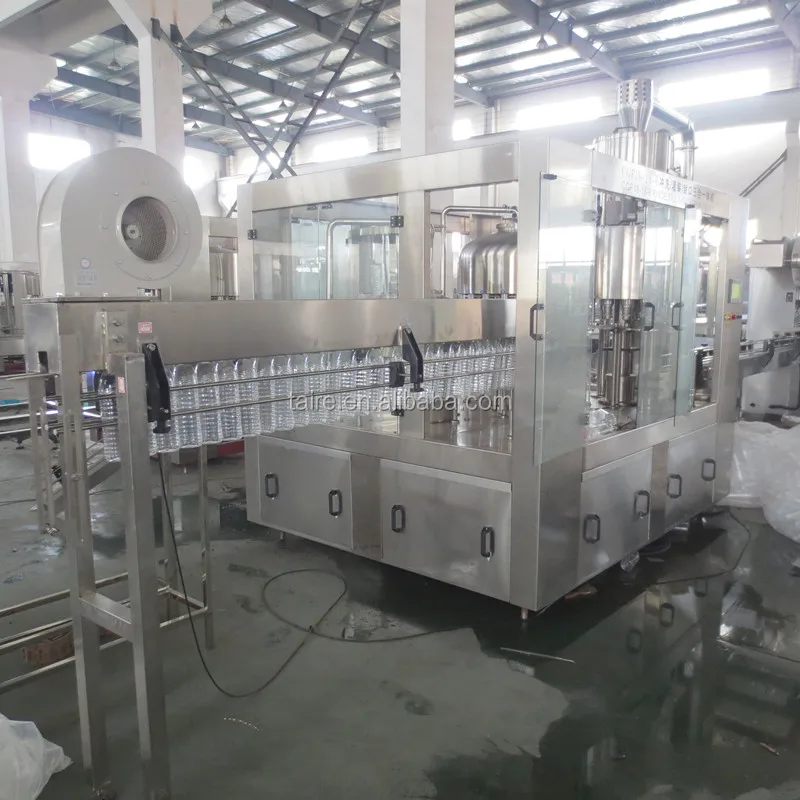Taire Automatic PET bottle drinking water bottling plant / mineral water filling machine