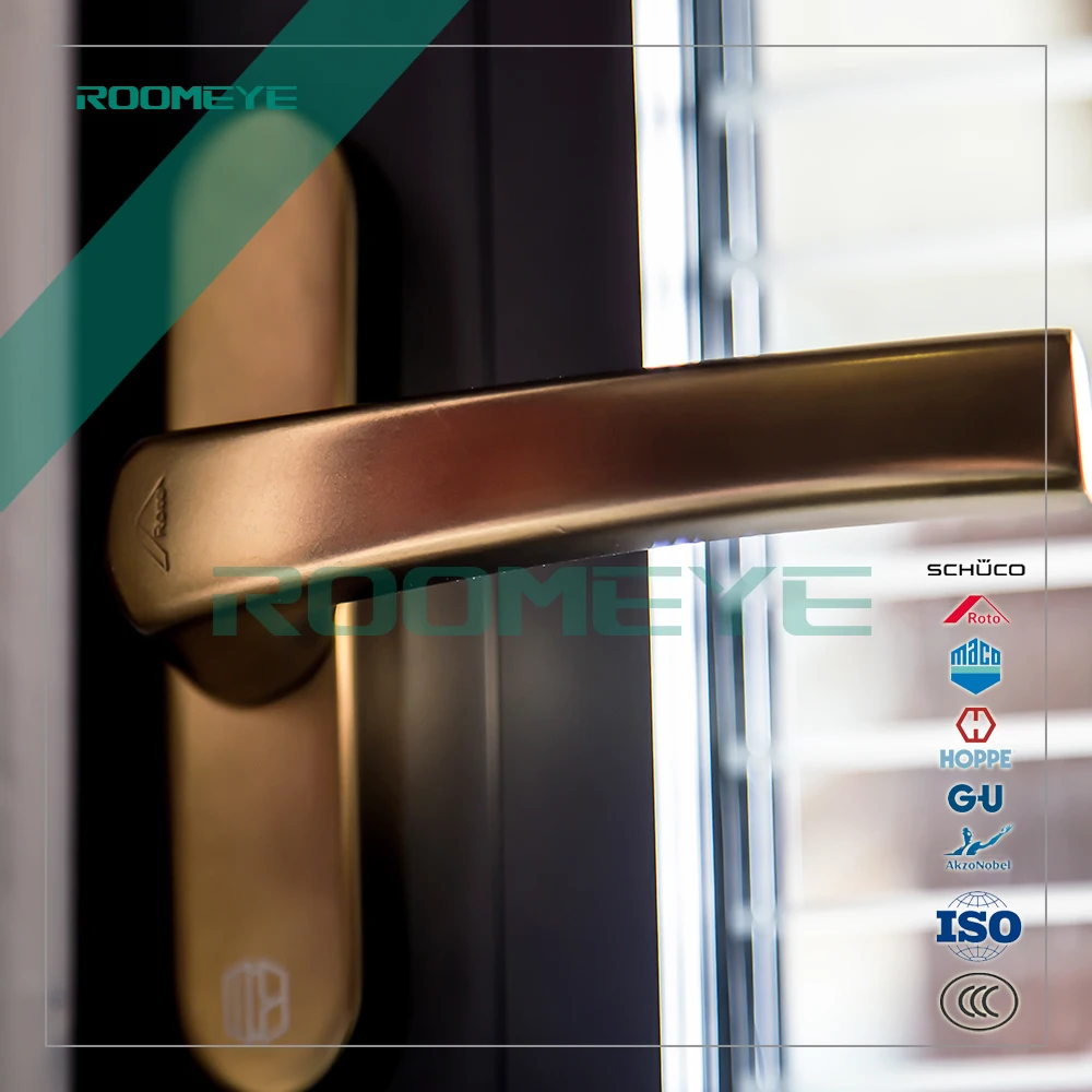 Thermally broken aluminum tilt & turn windows