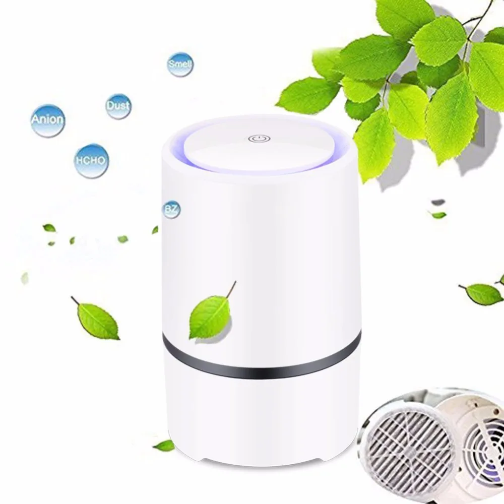 
USB Air Cleaner True Hepa Homes Air Purifier Air Purifier Hepa Filter 