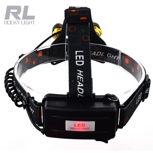 5000LM Led Headlamp Zoomable Headlight Waterproof Head Torch flashlight Head lamp Fishing Hunting Light