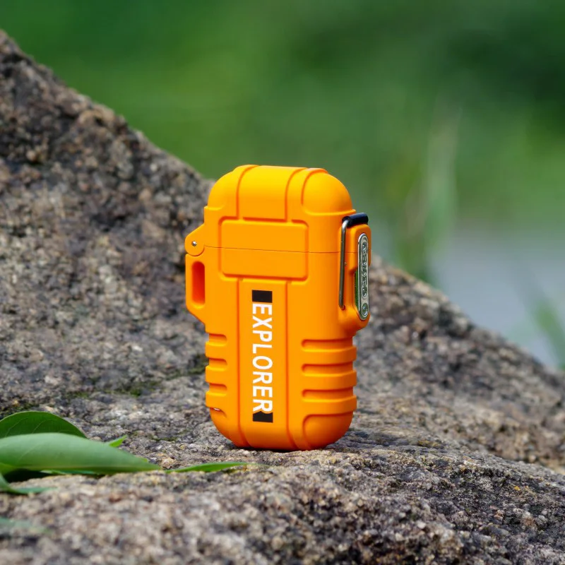 Wholesale Flameless Dual arc USB lighter Electric recharge waterproof plasma lighter
