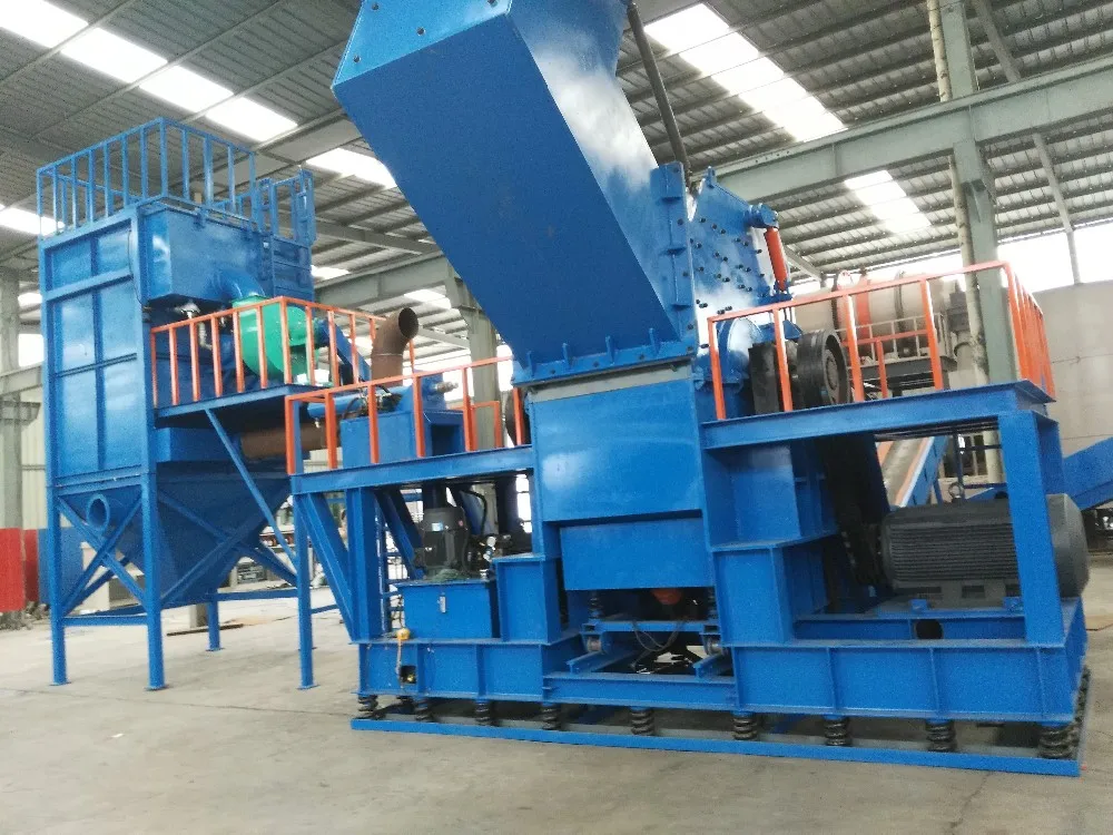 Waste Metal Engine Shredder /Industrial Copper Stator Recycling Machine for Copper Recovery