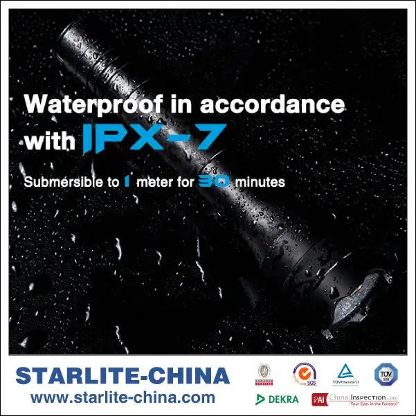 STARLITE 2*C aluminum alloy led torch light