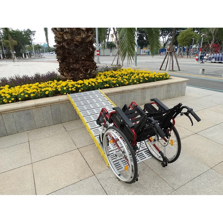 2020 Best Sellers portable wheelchair for home motorcycle aluminum ramp