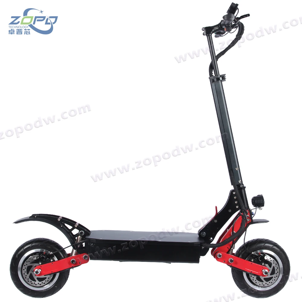 
60V 5600W dual motor powerful electric motorcycle scooters 11inch High Quality long range foldable off road tire and Road tire 