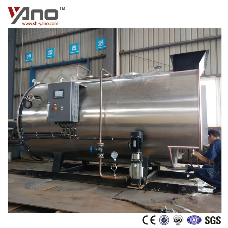 Horizontal Automatic 1-10Ton Fuel OiL and Gas 10Bar Steam Boiler for Bitumen/Distillery