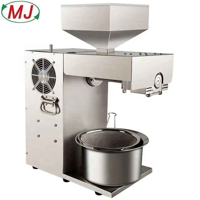 Coconut Virgin Walnut Machine Press 20KG/H Oil Extractor Home Oil Extraction Machine T15 Provided MJ Oil Pressers