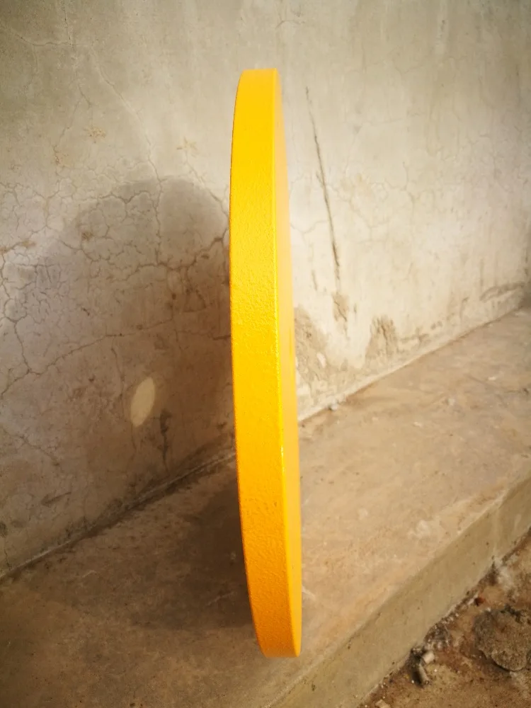 High Quality Durable Competitive Cast Iron Baking Barbell Weight Lifting Plates