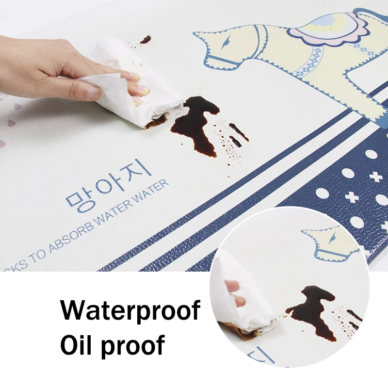 
Non Slip Envy Waterproof Oil Proof PVC Baking Anti Fatigue Kitchen Mat 
