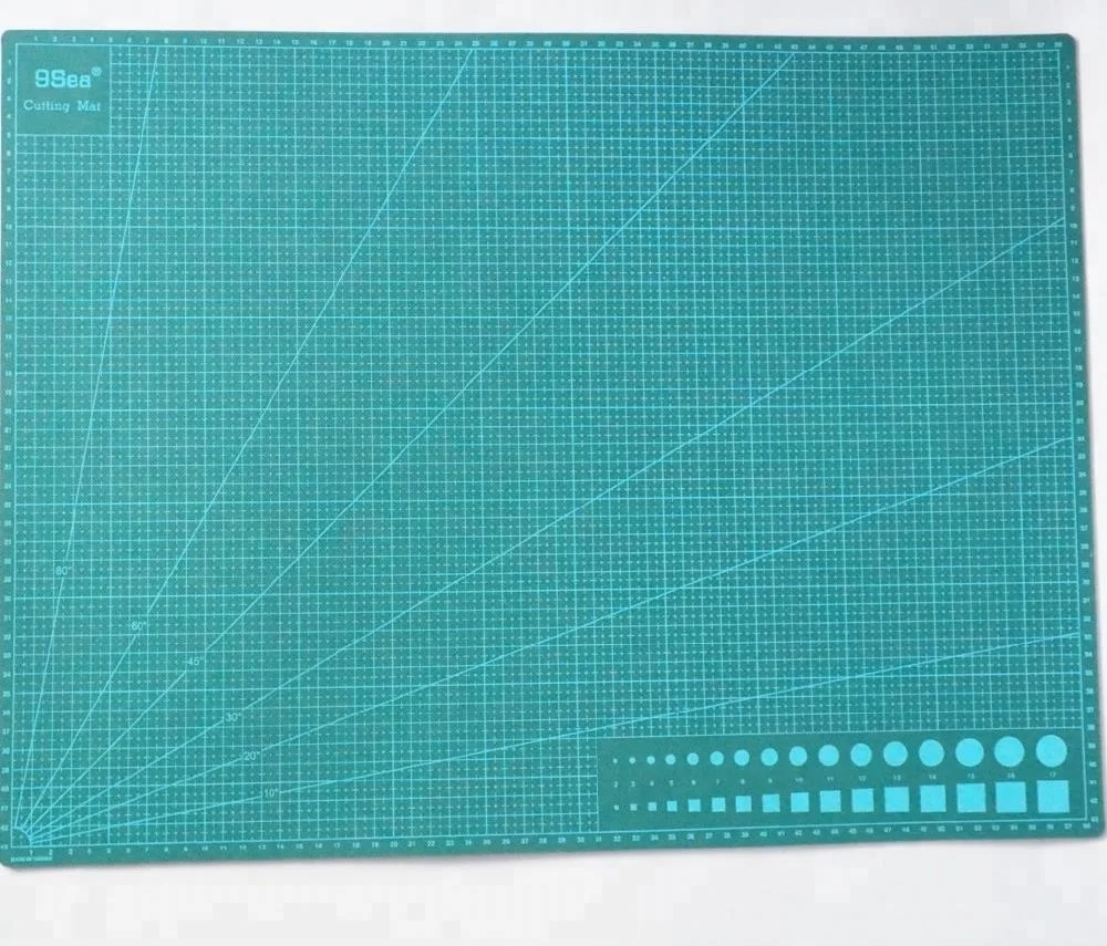 
3mm Thickness Double Sided Self Healing PVC Cutting Mat For Sewing 