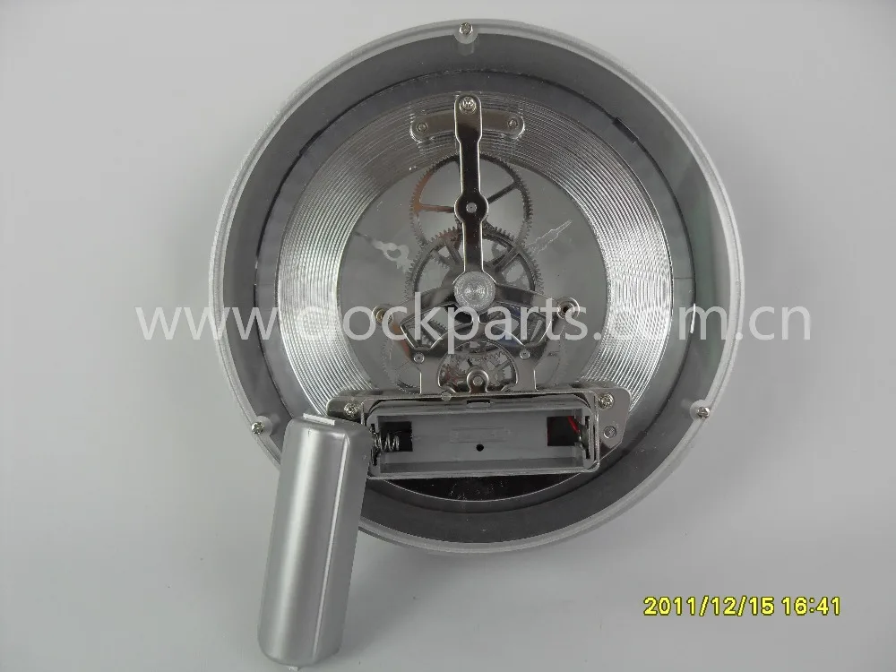Skeleton clock insert transparent clock head quartz clock mechanism movement with high quality