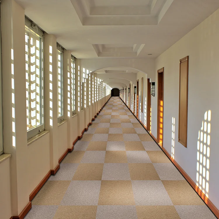 Popular Use Art Deco Carpet Tile Black and White Carpet