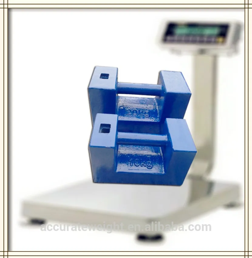 cast iron block weights, 20kg class M1 mass, crane counter weight