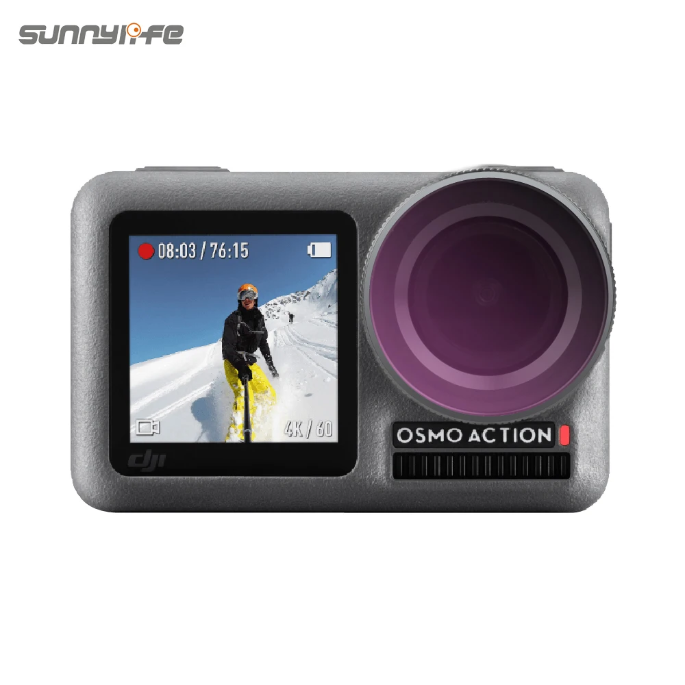  Фильтр для объектива спортивной камеры Sunnylife ND/PL CPL Дайвинг-фильтры DJI OSMO