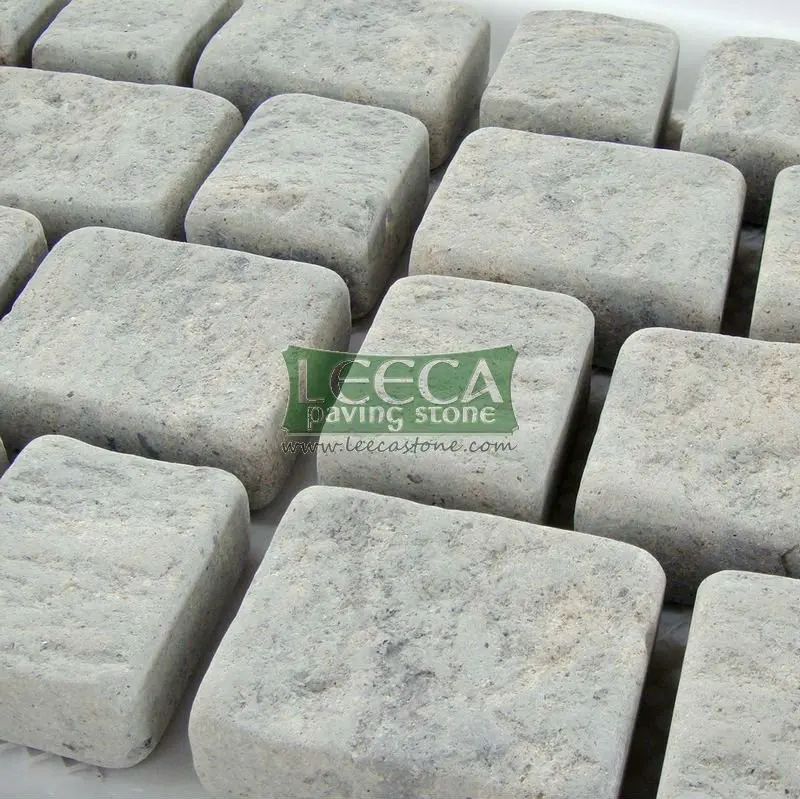 Уличный бордюр, подъездная дорога булыжника, камень путя