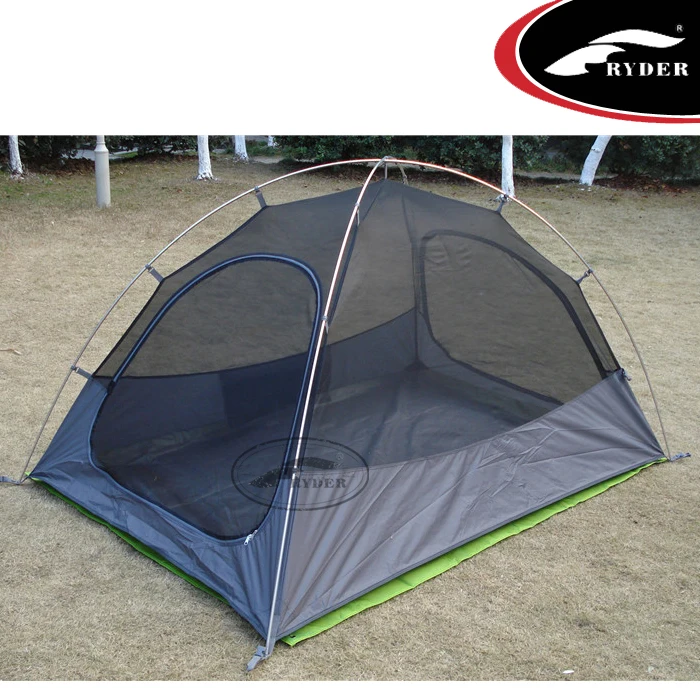 Picnic Stylish Shiny 3 Person Waterproof Three Season Outdoor  Extended Camping Tent Double Layer Two Entrance Vestibule