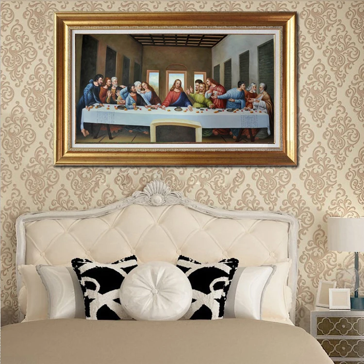 Old artists paintings The Last Super of Leonardo Da Vinci