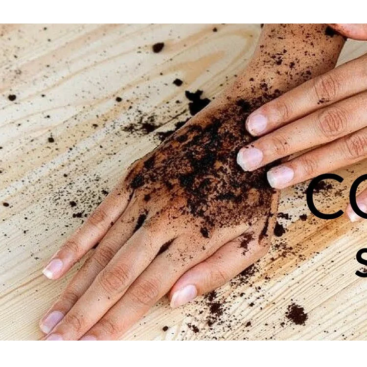 100% Natural Arabica Coffee Scrub Organic for Face and Body
