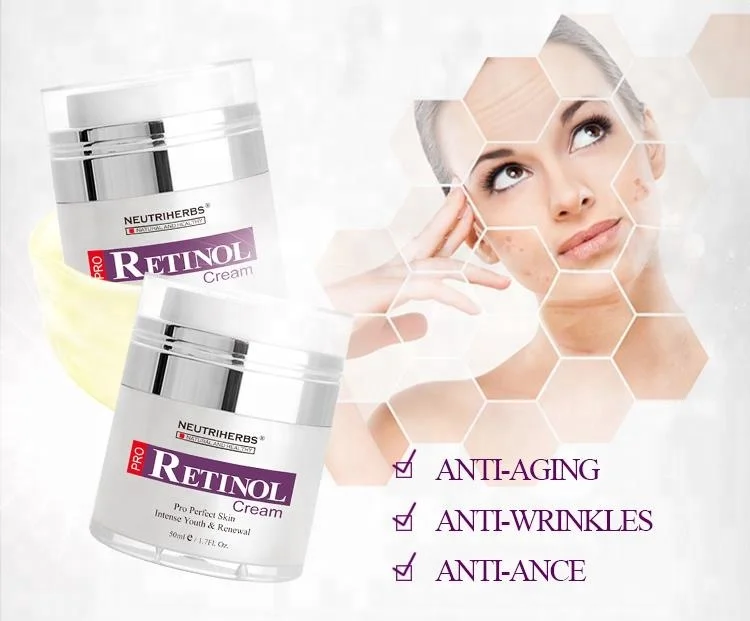 Glutathione Skin Whitening Cream Stem Cell Anti Wrinkle Anti Aging Retinol Cream
