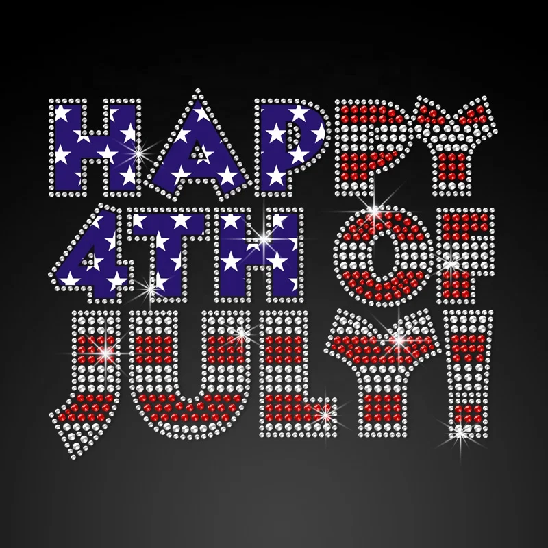 Wholesale Independence Day Eagle Design Heat Transfer Design