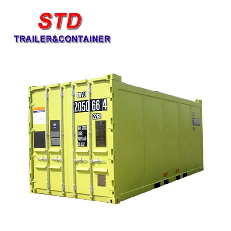 Brand new 20 feet high cube offshore dry container manufacturer