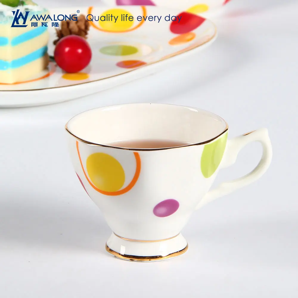one person use authentic Chinese tea set with tray / bone porcelain  modern tea set