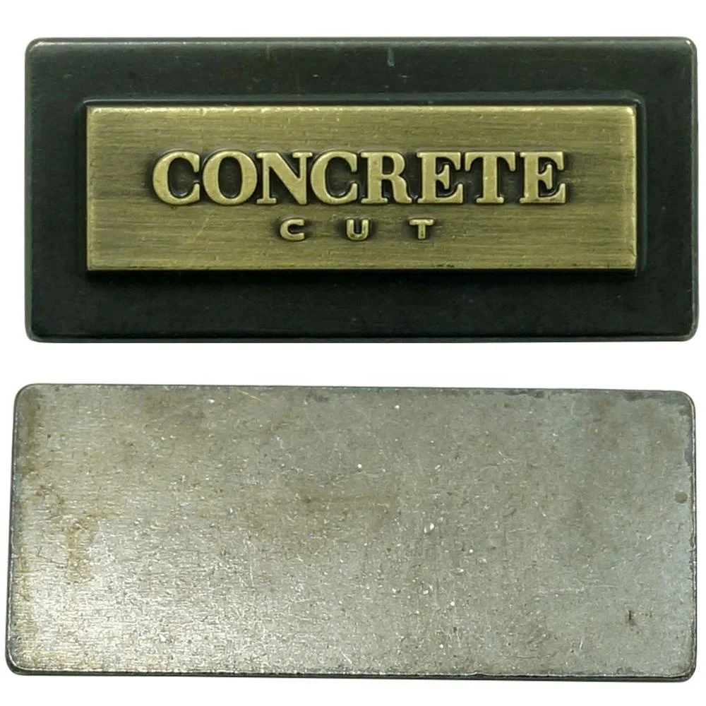 
custom handbag metal tag label 