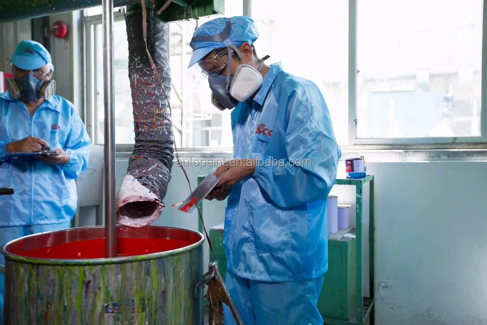 Free samples available water based automotive metallic paint colors