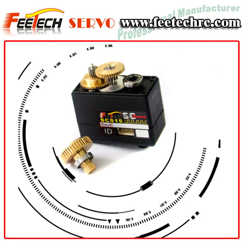 SCS15 SCServo 10KG 15KG Daisy chain Smart Servo for DIY Robot Kits