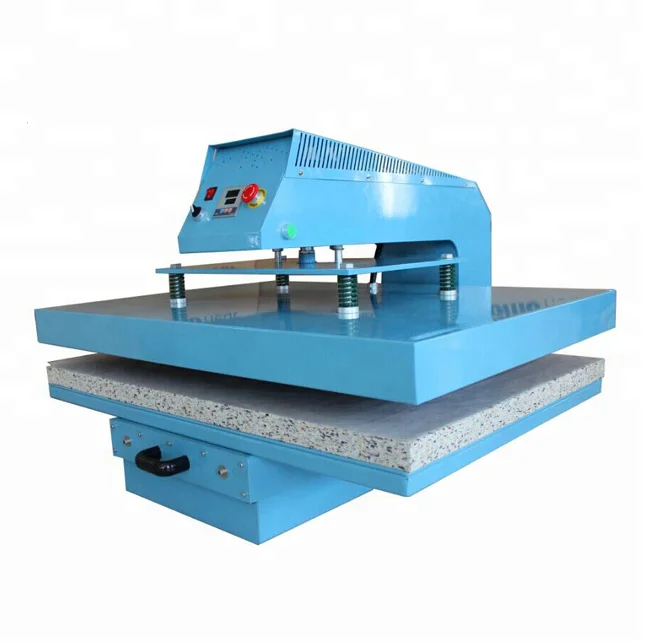Patches Print FZLC-B5 Pneumatic Garment Press Machine,iron Provided B5 CE Certificate Flatbed Printer Automatic Heating Platen