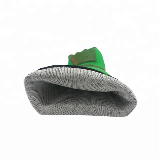 New pvc coated safety gloves impact resistant mining safety gloves cut level 5 safety gloves 100% waterproof