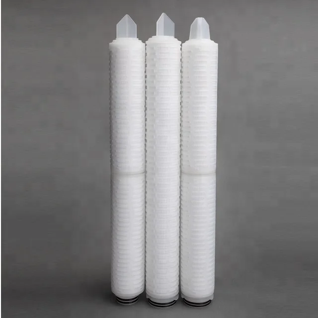 food grade compressor PTFE membrane pleated air filter