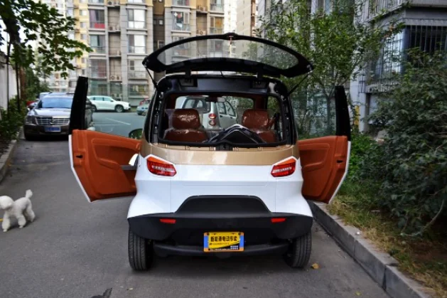 EEC L6e-E-car 4000W 45km/h 55km/h Electric Car 2 seats min car couple electric scooter