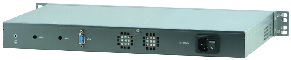 Intel D525 Промышленная аппаратный Брандмауэр Стойки Router1UD52SL/С 6 PCI Giagbit lan, VGA, RS232