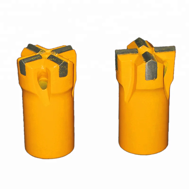 Rock Drilling Tools Tungsten Carbide Jack Hammer Taper Rock Drilling Cross Type Granite Drill Bit For Mining Quarrying