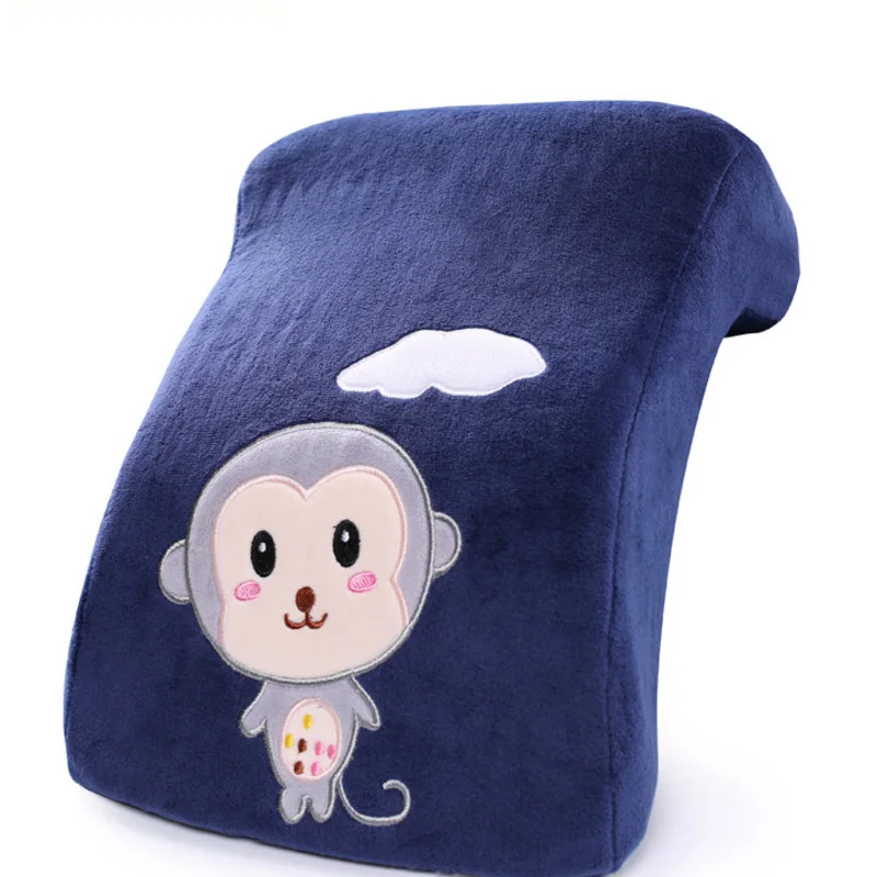 
Multi-function Slow Rebound Memory Foam Face Down Sleeping Pillow for Nap with Velvet Cover 
