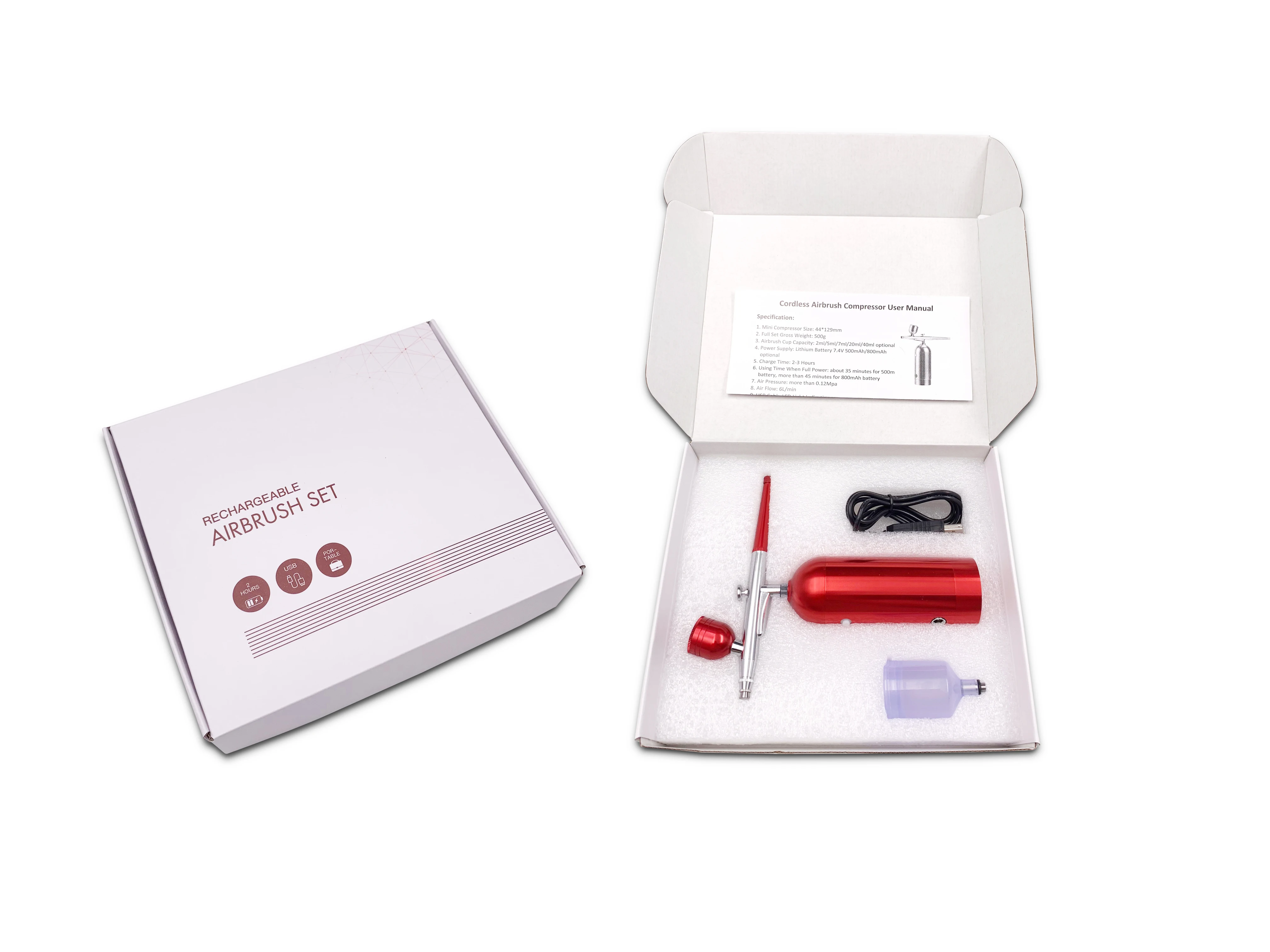 Беспроводной спиртовой Аэрограф, тени для век, аэрограф, тату, стандартный комплект, Аэрограф, пистолеты