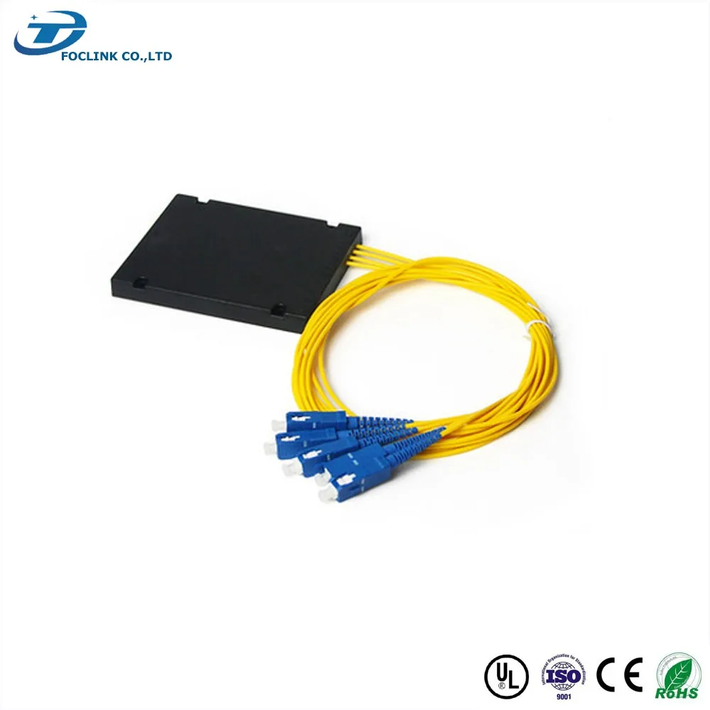 fiber optic splitter 1:8 1:4 1:2 1:16 1:32 1:64 price