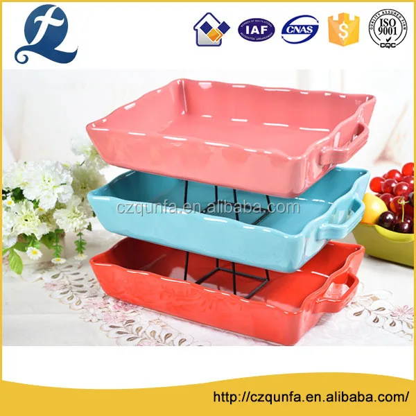 Многоцветный керамики противень керамические формы для выпечки Посуда