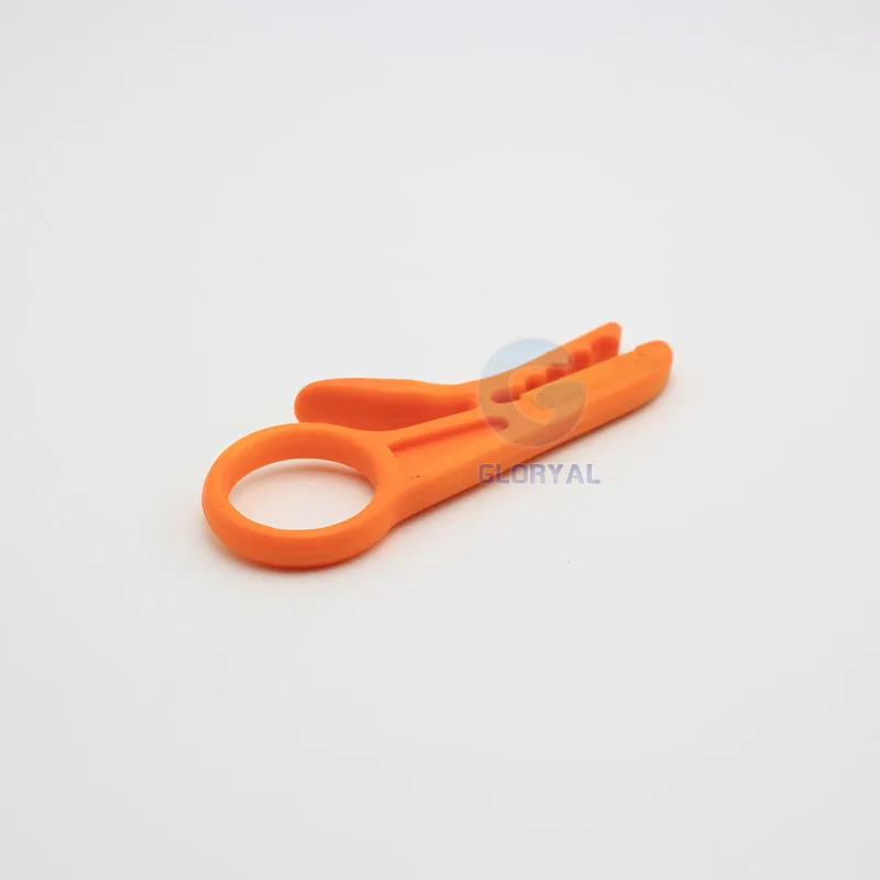 Mini ECONOMY  easy yellow UTP STP cable stripper  Disposable punch-down tool. Suitable for 5-6mm OD UTP/STP cable.