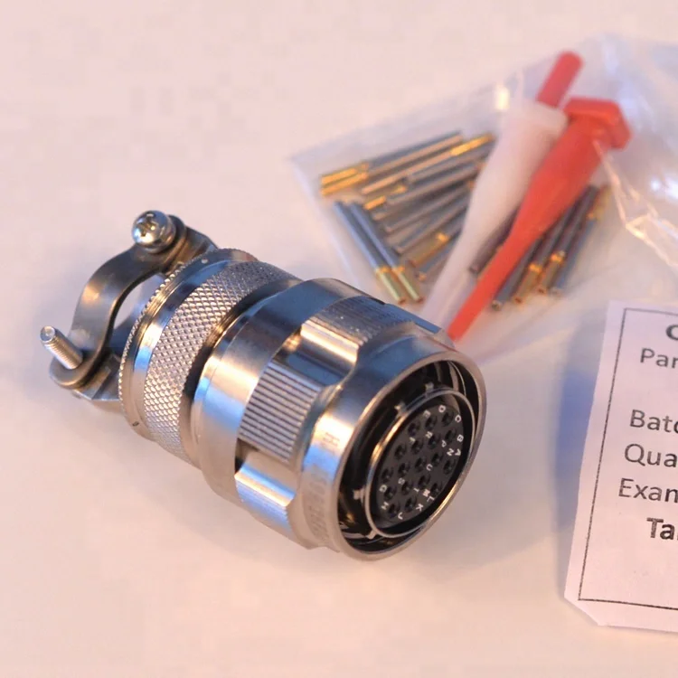 Ip68 сплава водонепроницаемый круговой электрической военный разъем