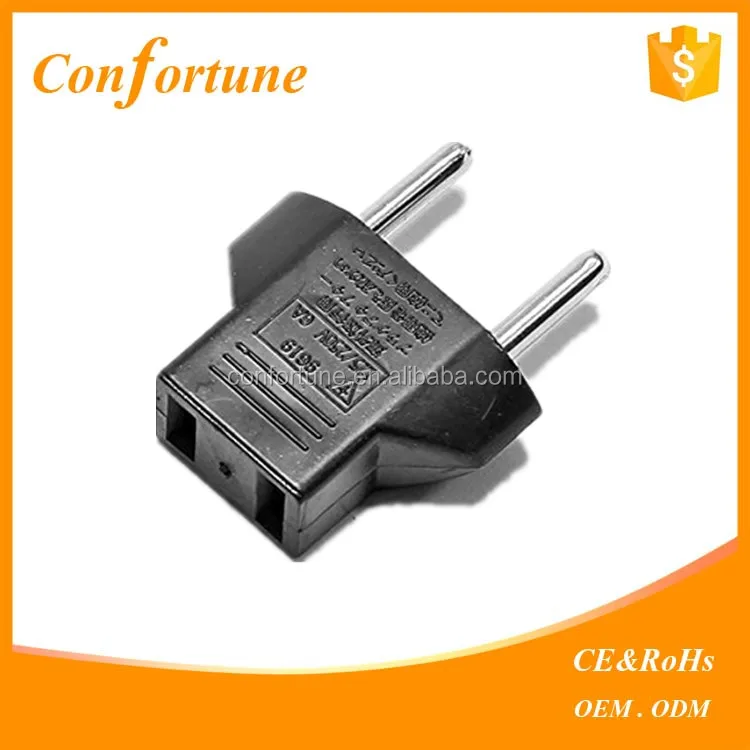 США в ЕС Стандарт AC Power Plug Адаптер Путешествия На Выходе Преобразователя