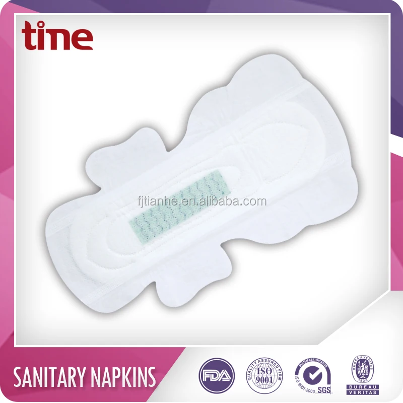 Ultra Thin Female Sanitary Towels Soft Cotton 8 Layers Sanitary Napkins Lady Anion Sanitary Pads With Negative Ions