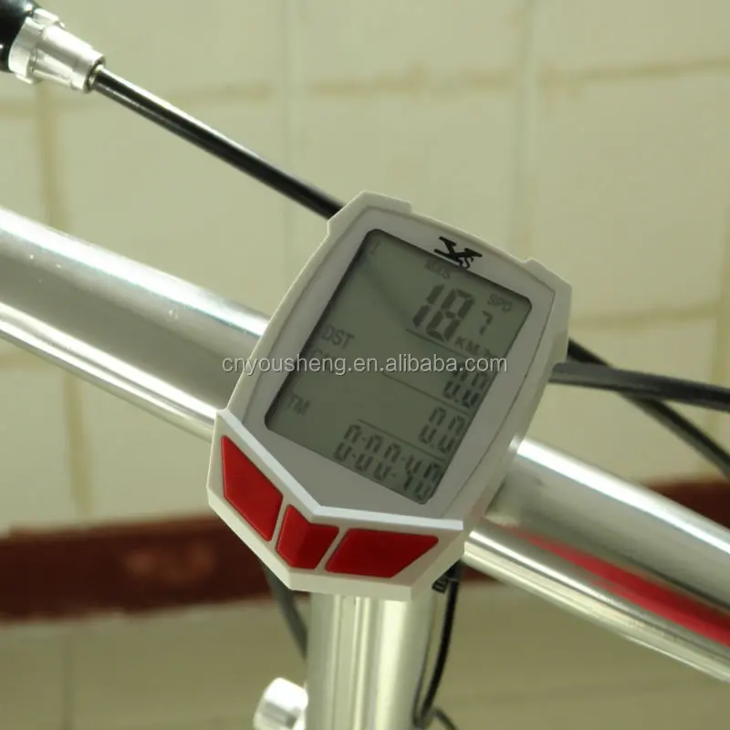 YS 661 wireless exercise bicycle computer digital multi function high quality speed odometer