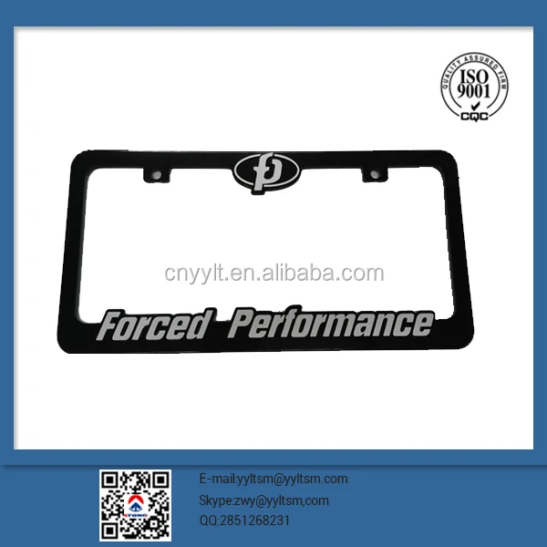 
2015 car license plate frames no led no hide the number plate no shutter 