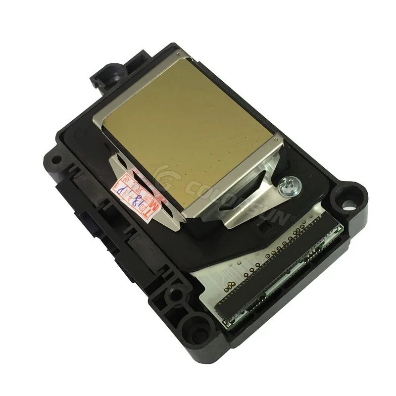 New Original  DX7 Printhead for  F196000 for EPSON B300 B310 B500 B510 R3000 3800 3880 3850 3885 3890 Gold surface Solvent based