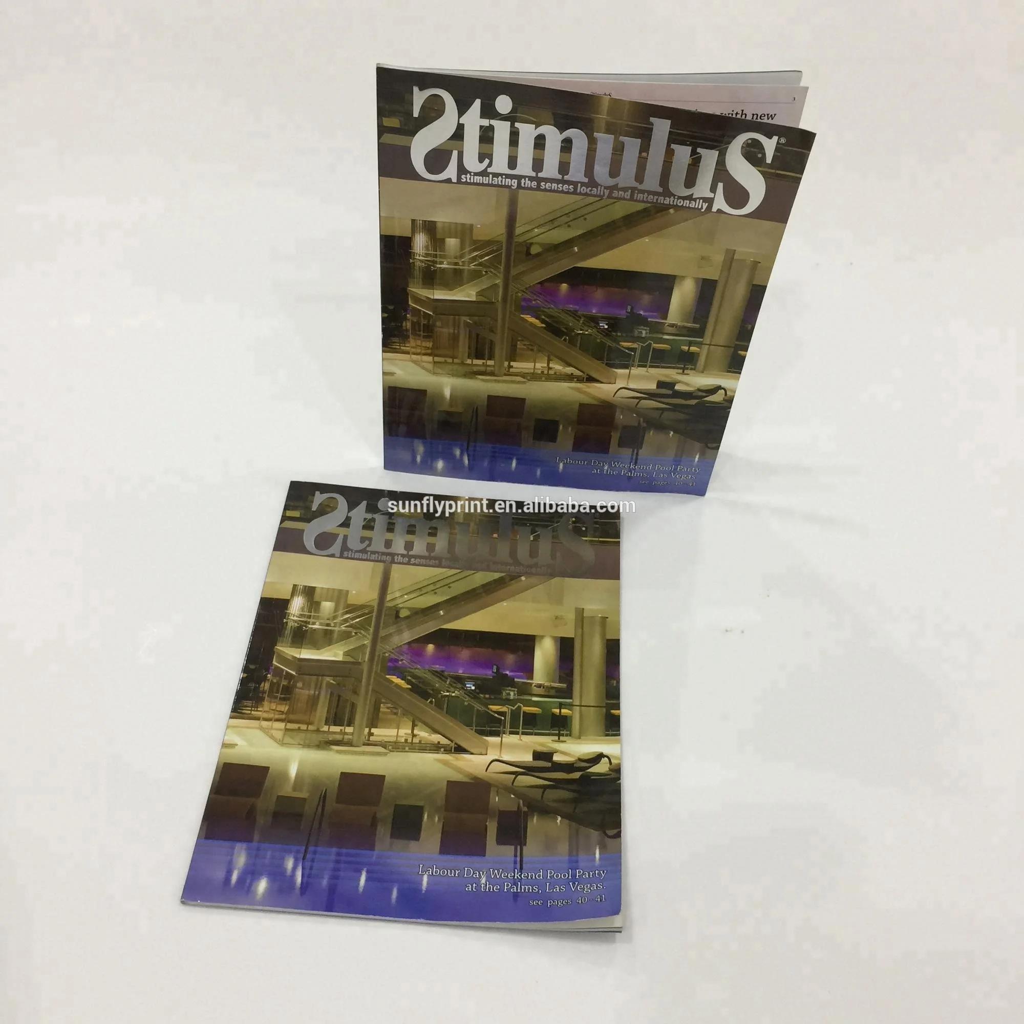 Chinese Manufacturer Art Paper Paperback book Magazine Printing services online in China