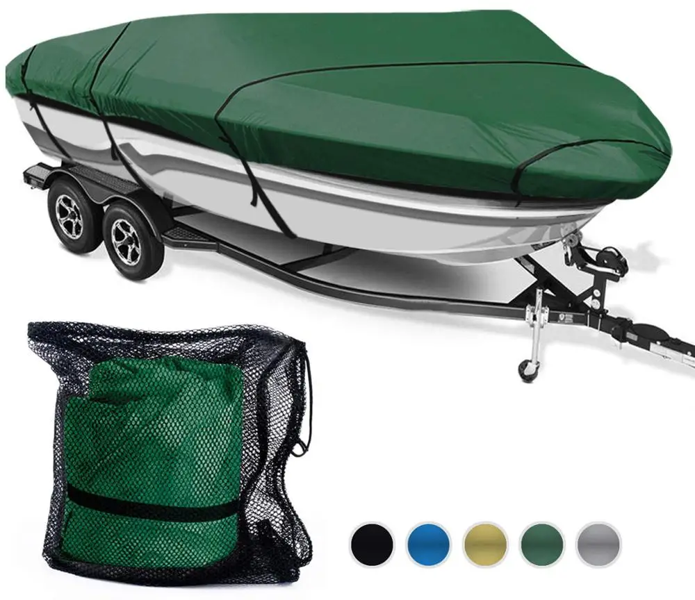 600D Oxford cloth is waterproof in 5 colors boat cover